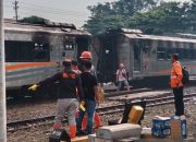 Polisi amankan remaja diduga bakar gerbong KA di Stasiun Tugu