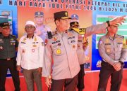 Kapolda Maluku Utara tinjau Pos Terpadu Operasi Ketupat Kie Raha 2025