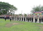 Kapolres Sergai Pimpin Apel Gelar Pasukan Ops Ketupat Toba 2025