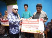 Gubernur Bengkulu serahkan bantuan bagi korban kebakaran