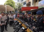 Polda Metro Jaya gelar pasukan pengamanan menjelang Hari Buruh