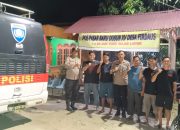 Polres Sergai Tingkatkan Patroli Malam Tinjau Sat Kamling Desa Firdaus