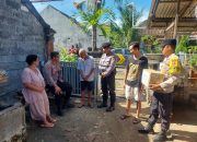 Kapolsek Gilimanuk Tunjukkan Kepedulian, Salurkan Bantuan Tali Kasih kepada Warga Kurang Mampu di Asri Barat