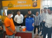 Polres Singkawang musnahkan barang bukti narkotika