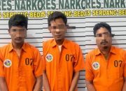 Polres Sergai Bekuk Bandar Narkoba di Desa Nagur Sergai