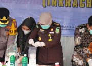 Kejari Bandarlampung musnahkan barang bukti tindak pidana