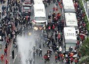 Polisi tangkap 13 orang karena anarkis saat aksi di Hari Buruh