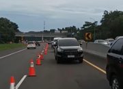 Ruas Tol Jagorawi arah Puncak diberlakukan contraflow 