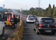 Rekayasa lalin lawan arah diberlakukan di Tol Jagorawi arah Puncak