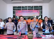 Polda Jambi tahan 32 tersangka pelaku premanisme