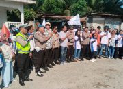 Kapolres Sergai Turun Lapangan Tinjau Massa Unjuk Rasa Peringati Hari Buruh Internasional