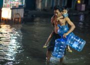 Dua RT Pluit Penjaringan terendam banjir rob pada Jumat pagi