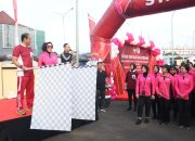 Meriahkan HUT YKB ke-45, Bhayangkari Polda Sumsel Gelar Olahraga Bersama Dan Bazar UMKM