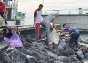 Polairud Polda Malut gelar aksi bersih pantai peduli lingkungan