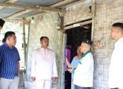 Bupati Serdang Bedagai membangun rumah untuk janda miskin