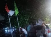 Polisi turunkan atribut ormas di wilayah Cilincing Jakarta Utara