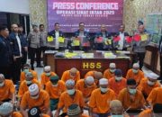 Polres Hulu Sungai Selatan bekuk 29 tersangka saat Operasi Sikat Intan 2025