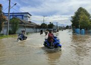 Tanjung Selor dilanda banjir akibat luapan Sungai Kayan