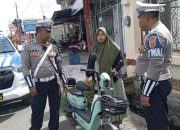 Polres Aceh Barat tegur 60 pengendara sepeda listrik