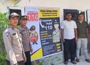 Polres Sergai Sosialisasi Penggunaan Layanan Cepat Kepolisian 110 untuk Cegah Premanisme dan Kejahatan Lainnya