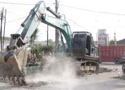 Polres Serdang Bedagai Siaga Amankan Eksekusi Pengosongan Lahan RM Simpang Tiga di Kec Perbaungan