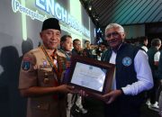Kwarda Pramuka Jatim terima penghargaan dari BNN atas kontribusi PG4N