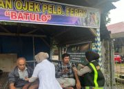 Polres Baubau gelar bakti kesehatan bagi pengemudi ojol 