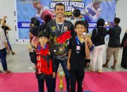 Kakak Beradik Abra dan Movica Sukses Raih Prestasi Pada Turnamen Taekwondo Bupati Poso Cup IV