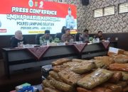 Polres Lampung Selatan ungkap 24 kasus narkoba selama April-Juni 2025