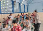 Dokkes Polda Sumut beri edukasi kesehatan kepada siswa SLB Medan 