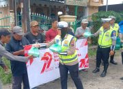 Sat Lantas Polres Sergai Gelar Bakti Sosial dalam Rangka HUT Bhayangkara ke-79
