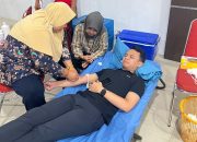 Polres Sergai Gelar Bakti Kesehatan Donor Darah dalam Rangka HUT Bhayangkara ke-79