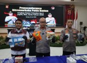 Jelang HUT Bhayangkara Ke-79, Ditresnarkoba Polda Banten Berhasil Ringkus 61 orang Pelaku Tindak Pidana Narkotika