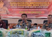 Kapolrestabes Makassar ungkap pemasok sabu internasional asal China