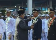 Prabowo sematkan tanda pangkat ke delapan penerima Adhi Makayasa