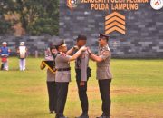 Kapolda Lampung namai batalyon pendidikan Laksana Hantaran Santika