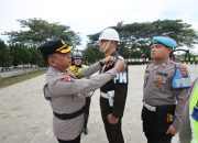 Kapolres Sergai Pimpin Apel Gelar Pasukan Ops Patuh Toba- 2025