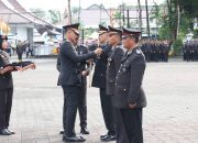 Polda Banten Gelar Upacara Hari Bhayangkara ke-79, Tiga Personel Terima Bintang Bhayangkara Nararya
