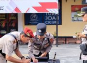 Kasat Narkoba dan 4 Pama Polres Pematangsiantar Diserahterimakan
