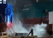 Dugaan Belum Lengkap Legalitas Perijinan Operasional 24 Jam Sand-Blasting, LSM GBB Menuntut Penghentian