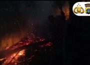 Reaksi Cepat Polres Simalungun Padamkan Api di Hutan Sibaganding: Perjuangan Melawan Bara di Tengah Kemarau