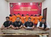 Polres Morut tetapkan 8 tersangka kasus bentrokan di Petasia Timur