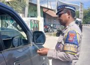 Operasi Turangga Hari Ke-9, Satlantas Polres Sumba Barat Daya Fokus Tingkatkan Keamanan dan Keselamatan Lalu Lintas