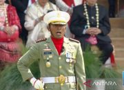 Kolonel Amril Tehupelasury komandan upacara HUT ke-80 RI di Istana