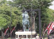Kapolri resmikan patung M Jasin saat Hari Juang di Surabaya