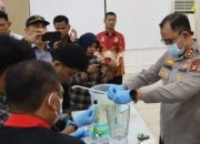 Polres Ketapang Musnahkan 73,2 Gram Sabu, Selamatkan Ratusan Jiwa dari Bahaya Narkoba
