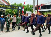 POLRI-TNI Dukung Paskibra Tanjung Beringin Gelar Defile dan Atraksi Usai Tugas Negara