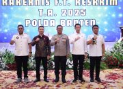 Polda Banten Gelar Rakernis Fungsi Reskrim Tahun 2025