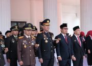 Kapolda Banten Hadiri Upacara Pengibaran Bendera Peringatan HUT ke-80 RI