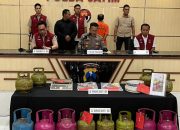 Polda Jatim tangkap warga Malang pelaku pengoplos gas subsidi